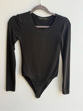 House of Harlow 1960 x Revolve Long-Sleeve Sparkle Bodysuit